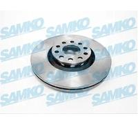 2x Disco freno ventilazione interna V2003V SAMKO per VW AUDI SKODA SEAT