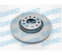 2x Disco freno ventilazione interna V2003VR SAMKO per VW AUDI SKODA SEAT