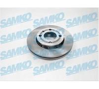 2x Disco freno ventilazione interna V2291V SAMKO per VW SEAT