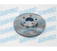 2x Disco freno ventilazione interna V2401V SAMKO per VW PASSAT B5 PASSAT B5.5