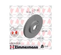 ZIMMERMANN 470.2423.20 Disco freno