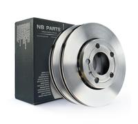 2x Disco Frontale 239mm Ventilato per Skoda Fabia 6Y2 6Y5 VW Fox Polo 9N 9A4