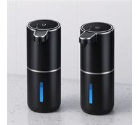2x Dispenser Sapone Liquido Automatico 380ml Contactless con sensore Nuovo Nero