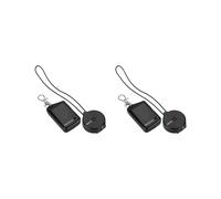2X Dispositivo Antifurto Wireless RF, Protezione di Sicurezza, Allarme Antifurto, Luce di Guardia Personale, Kit di Automazione Domestica