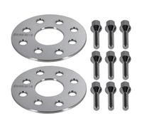 2x Distanziali 5mm for VW Golf I II III Jetta I/II Corrado 4x100 Alluminio