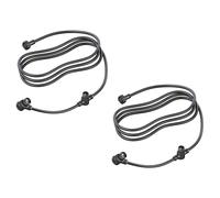 2x distributore a 2 vie per sistema a innesto NEMO (IP44) 3,1 m nero