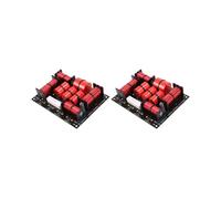 2X Divisore Crossover A 3 Vie Da 400 W Hifi Tweeter Woofer Altoparlante Crossover 1250 H/5000 HZ Con Protezione Acuti