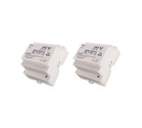 2X DR-60-12 Trasformatore 12 Volt 5 Amp Alimentatore per Guida DIN Industriale Alimentatore da 220 V CA Un 12 V CC (12 V)