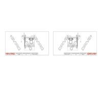 2X DrVE+ Giunto Anteriore Antriebswelle Per Audi A6 Allroad 4FH C6 VW