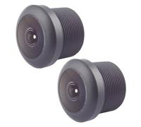 2X Dsc Tecnologia 1 / 3 Pollice 1.8mm 170 Gradi Cctv Grandangolare Nero per Telecamera Ccd Security Box
