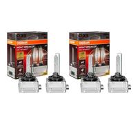 2x Duopack OSRAM D3S Xenarc Notte Breaker 220 Fino +220% 4400 K Modello 2024/25