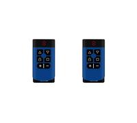 2X Duplicatore di Telecomando per Porta da Garage A 6 Pulsanti 315MHZ-868MHZ Multi-Frequenza Codice Grabber Clone Apriporta da Garage A