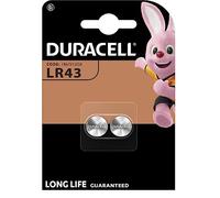 2X Duracell LR43 (1 Blister Da 2 batterie) 2 Pile (186/V12GA)