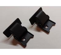 2x DUST COVER LID HINGE HINGES ORIGINAL - NOS - NEW - EMERSON ELIO 4500