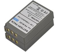 2x E-PL9 Batteria+Caricatore AC/DC Parete/Auto Singolo per Olympus EPL9 Fotocamera Digitale BLS-50 BLS-5