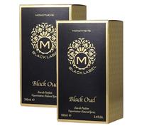 2x Eau De Parfum Black Label BLACK OUD 100ml