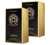 2x Eau De Parfum Black Label SAFFRON 100ml