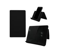 2X Elementi Essenziali per il Viaggio In Aereo per Volare Porta Cellulare Flex Flap e Supporto Flessibile per Tablet per Scrivania, Letto, Tapis