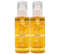 2x Elisir Oil HYDRA Idratante, Per Capelli Secchi. Con Olio Di Argan, Idrata e Protegge Il Film Idrolipidico Del Capello. Rendendoli Setosi, Eliminando Il Crespo 100ml
