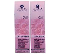 2x Elisir Serum COLOR Mantenimento Colore, Per Capelli Colorati. Con Cheratina, Collagene Ed Elastina Che Protegge Il Colore Dalla Perdita Di Intensità, Esaltandone La Brillantezza 100ml