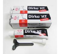 2x ELRING DIRKO Dichtmasse Nera Silicone 70ml 006.553 Resistente UV -60°C +315°C