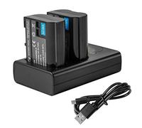 2X EN-EL15 EN-EL15A Batteria di Ricambio Compatibile con Nikon d750 d7200 d7100 d800 d850 d810 d610 d500 Batteria e More