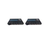 2X Equalizzatore Grafico Automatico Quadrato A 9 Bande Audio Digitale per Auto ADL-EQ9 Equalizzatore Amplificatore per Auto Serie Complet Filtro