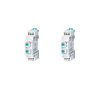 2X ERV-08 Relè Temporizzato Multifunzione con Ritardo Elettronico Regolabile (0,1 Sec.-100 Ore) per Tutte Le Aree Che Richiedono il Controllo del