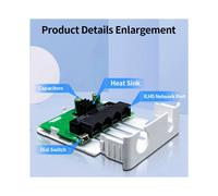2X Estensore POE A 4 Porte Ripetitore POE di Rete Impermeabile da 100M per Esterni IP30 VLAN 44-57V 30W per AP Wireless Fotocamera POE