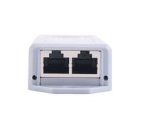 2X Estensore POE da 1 Un 2 Porte 100Mbps IEEE 802.3Af/At Standard 48V per Telecamera IP NVR POE Extend 100 Metri per Portata POE