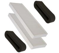 2x Esterno Circolare + 2x Post-Motore Filtri per Bissell 203-1192 Style 7, 9