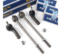2x Estremità Tirante Meyle + HD Giunto Assiale per Ford B-Max Fiesta 6 Ka + 3