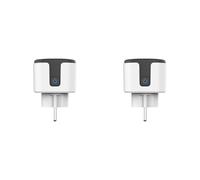 2X EU Tuya ZigBee Plug 20A Socket APP Remote Control Timing Monitor Power Consumption EU Plug