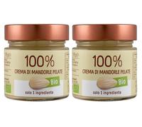 2X Euro Company Crema di Mandorle Pelate 100% Biologica 175g