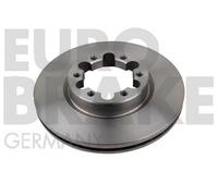 2X EUROBRAKE Dischi Freno Anteriori Per Nissan NT400 Cabstar F24F F24_ TLO