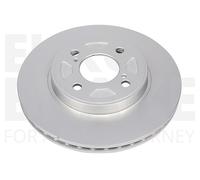 2X EUROBRAKE Dischi Freno Anteriori Per Suzuki Swift V AZ Baleno FW EW