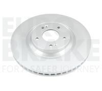 2x EUROBRAKE Disco Freno Ventilato Ø330mm per Hyundai i30 PDE PD PDEN
