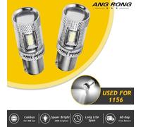 2x Eurowagens 1156 BA15S P21W LED SMD 382 30W 12V Fendinebbia Retromarcia DRL