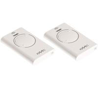 2X FAAC XT2 868 SLH LR / Long Range 787009 Telecomando Chiave 2 Canali Autentico
