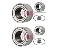 2X FAG 713 6301 80 Kit Di Cuscinetti Anteriori Per Renault Clio I Dacia Solenza