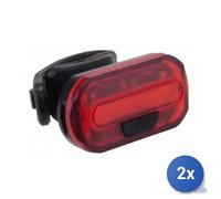 2x FANALE A LED PER BICI MOD POSTERIORE