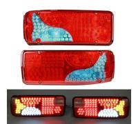 2x Fanale posteriore/fanale posteriore per MAN TGA TGL TGM TGX E4 CON CAVO LED