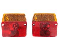 2x Fanale Posteriore Indicatori 96x90x46 Trailer Rimorchio