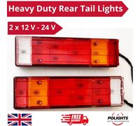 2x Fanali Posteriori Resistenti 7 Funzioni 12-24V per Mercedes Atego Actros Axor