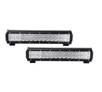 2x Faretti Barre LED Bianche 12-24V 90W per Camion Trattore Griglia Bullbar...