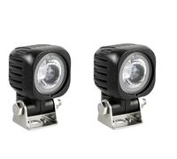 Cyclops-Square, faro ausiliario a 1 Led - 9/32V - Luce focalizzata