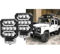 2x Faretti LED 12V 24V Faretti Guida Luce Lavoro Lampada per Trattori...