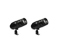 2X Faretto da Discoteca A Specchio Ultra Luminoso da 20 W con Telecomando, Luce da Palco per DJ, Discoteca, Bar, Club, Spettacolo, Spina UE