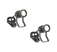 2x Faretto da giardino SHINGA per esterni IP65 con spina antracite 1x GU10 max. [EEK: F]