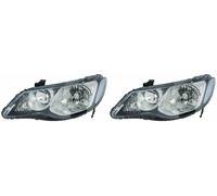 2x Fari ABAKUS S+D per HONDA CIVIC VIII